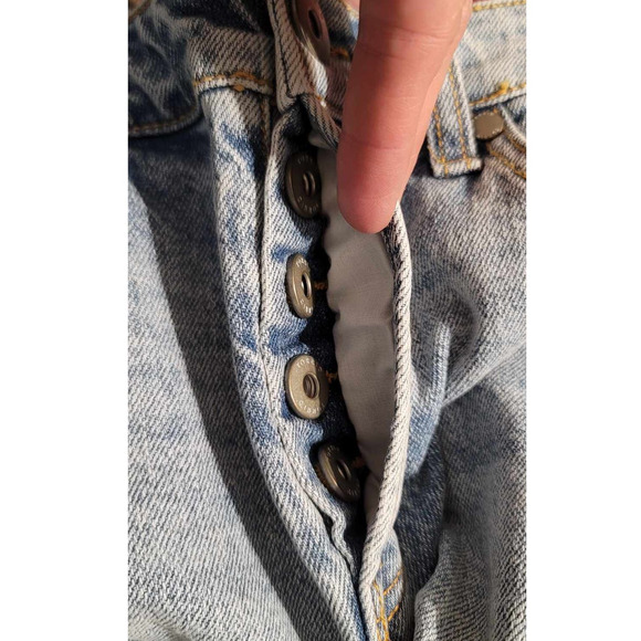 Torrid High-Rise Straight Vintage Stretch Mid-Rise Sequin Backed Jeans 12R NEW - Picture 8 of 10